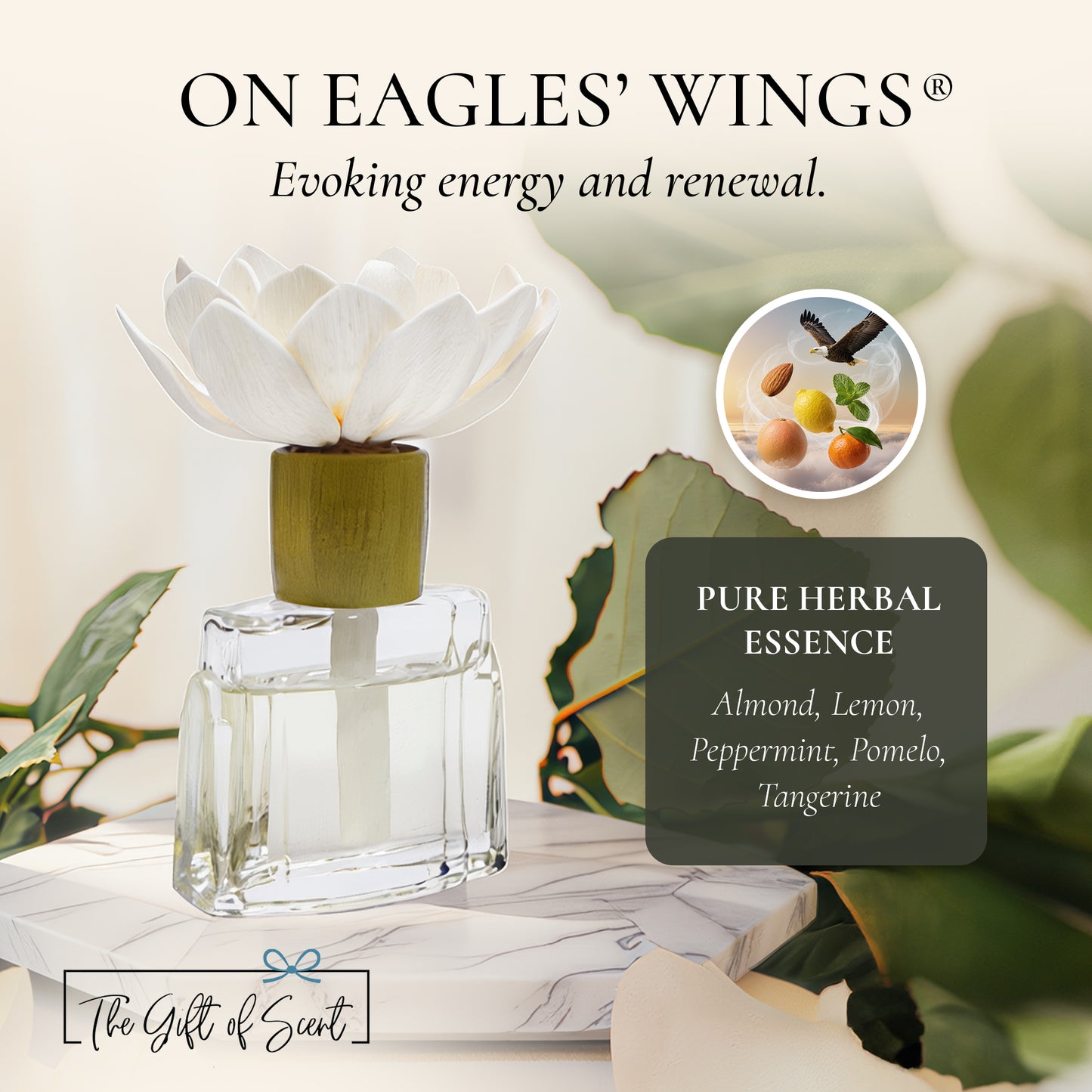 Fleur Aromatique™ - All Natural Essential Oil Based Sola Flower Reed Diffuser