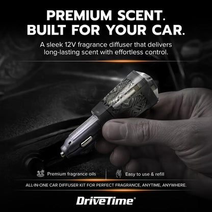 DriveTime® (3 Oil) ScentWow® Car Diffuser Kit