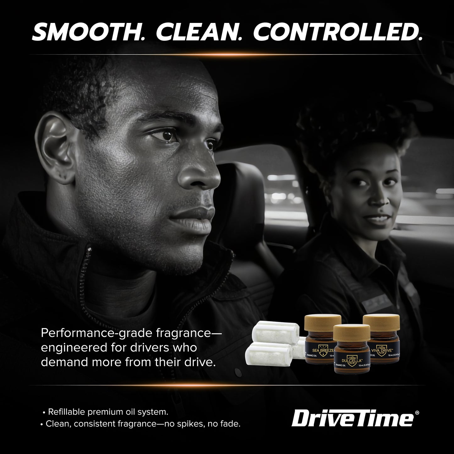 DriveTime ScentWow (4 Oil) 12V Plug-In Car Diffuser Kit