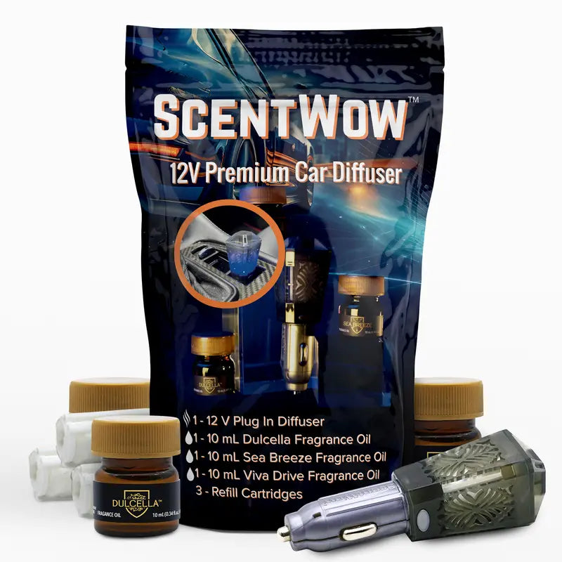 DriveTime® (3 Oil) ScentWow® Car Diffuser Kit